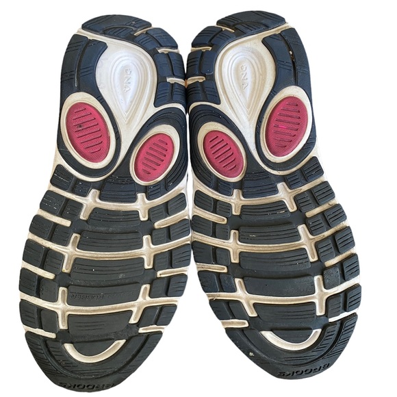 Brooks Dyad 9 Dark Blue/Fuchsia Running Shoes Womens 6.5M - Picture 5 of 8